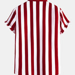 Wide Stripes Stand Shirts