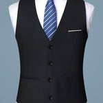 V-NECK SKINNY VEST FOR MEN