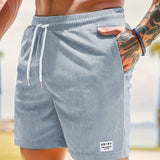 SKINNY DRAWSTRING SHORTS FOR MEN