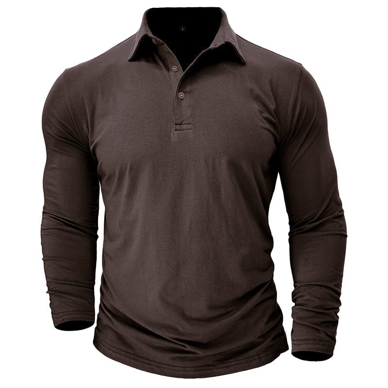 Herbert | Elegant Long Sleeve Polo