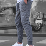 MULTI-POCKET JOGGER TROUSERS FOR MEN