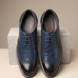 Garrison Genuine Leather Brogue Oxfords