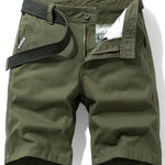 SKINNY COTTON SHORTS FOR MEN