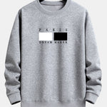 Paris Dream Maker Print Crew Neck Sweatshirt & Jogging Pants Set