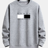 Paris Dream Maker Print Crew Neck Sweatshirt & Jogging Pants Set