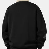 Milano Print Contrast Polo Sweatshirt & Pleated Pintuck Sweatpants Set