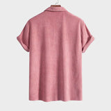 SHORT SLEEVE CUBAN SHIRT FOR MEN