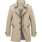 LONG BUSINESS WINDBREAKER FOR MEN