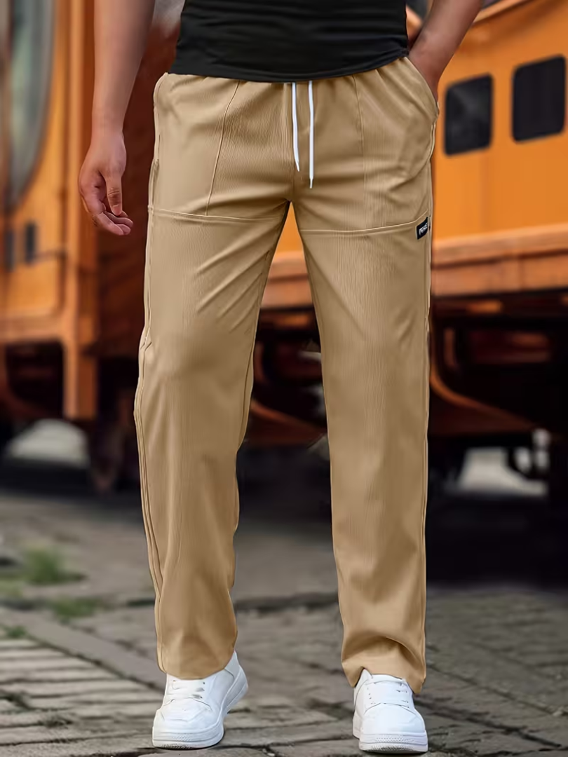 Mitchell | Casual Straight Leg Pants