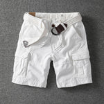 COTTON CARGO SHORTS FOR MEN