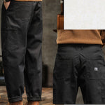 Vintage-Inspired Casual Utility Pants