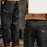 Vintage-Inspired Casual Utility Pants