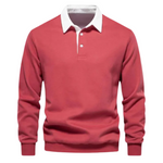 KNIT POLO SWEATER FOR MEN