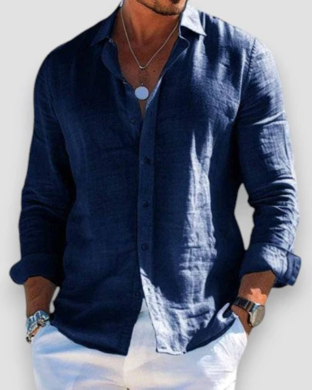 Neil | Casual Long Sleeve Shirt