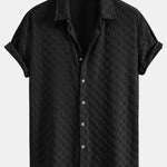 Checkerboard Terry Shirt & Shorts Set