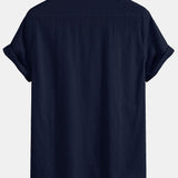 Linen Pocket Button Up Shirt