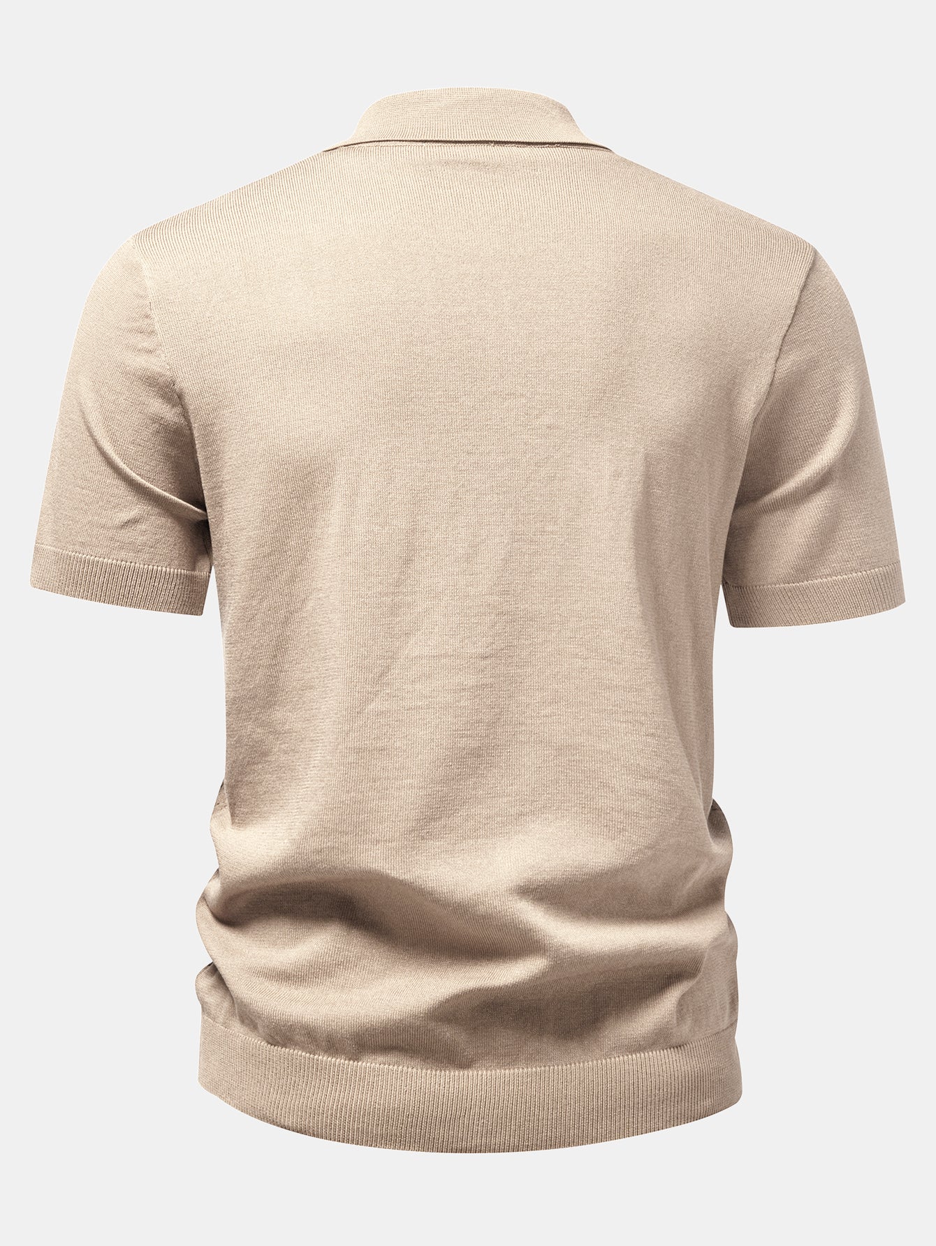 Twisted Jacquard Button Up Knit Shirt