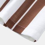 Linen Stripe Cuban Shirt