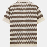 Wave Crochet Shirt