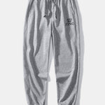King Crown Print Relax Fit Crew Neck Sweatshirt & Jogging Pants Set