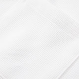 Waffle Textured Button Up Shirt with Pocket