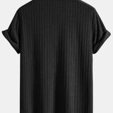 Striped Terry Cuban Shirt