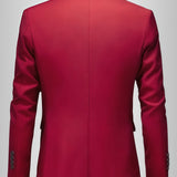 SKINNY LAPEL BLAZER FOR MEN