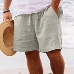 LOOSE FIT STRAIGHT LEG SHORTS FOR MEN