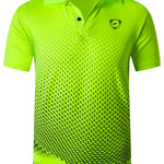 SPORT PRINT POLO SHIRT FOR MEN