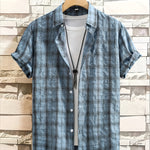 PLAID WOVEN SHIRT FOR MEN