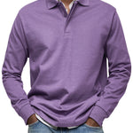 LUXURY LONG-SLEEVED POLO