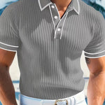 Ian Colour Blocked Polo Shirt