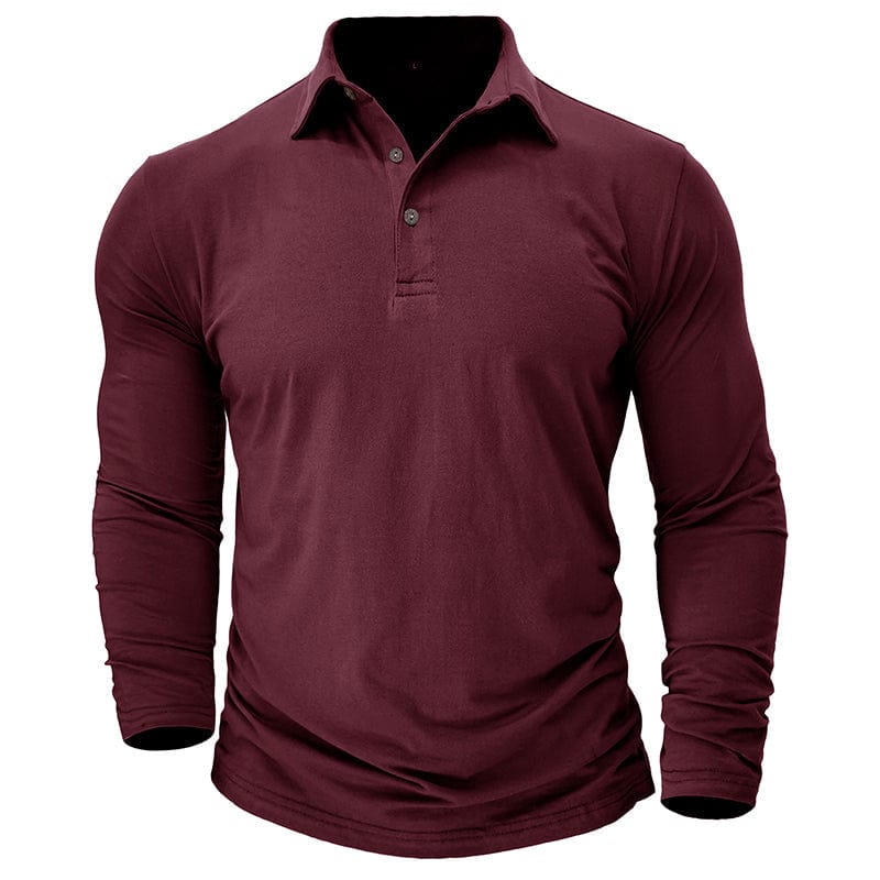 Herbert | Elegant Long Sleeve Polo