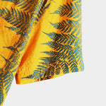 Tropical Plants Print Shirts & Swim Shorts Set