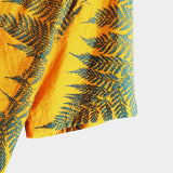 Tropical Plants Print Shirts & Swim Shorts Set