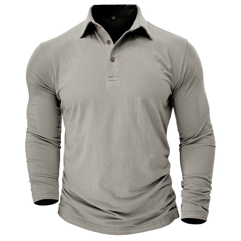 Herbert | Elegant Long Sleeve Polo