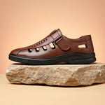 Archer Genuine Leather Closed-Toe Sandals