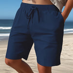 LINEN POCKET SHORTS FOR MEN