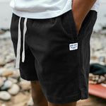 DRAWSTRING KNIT SHORTS FOR MEN