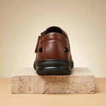 Archer Genuine Leather Closed-Toe Sandals