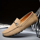 SQUARE TOE LOAFERS FOR MEN