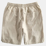 Elephant Geometric Print Shirt & Linen Cotton Blend Drawstring Shorts Set