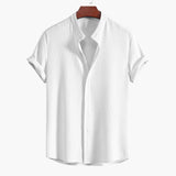 Simon Elegant Stand Collar Shirt