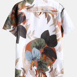Tropical Print Button Up Shirt
