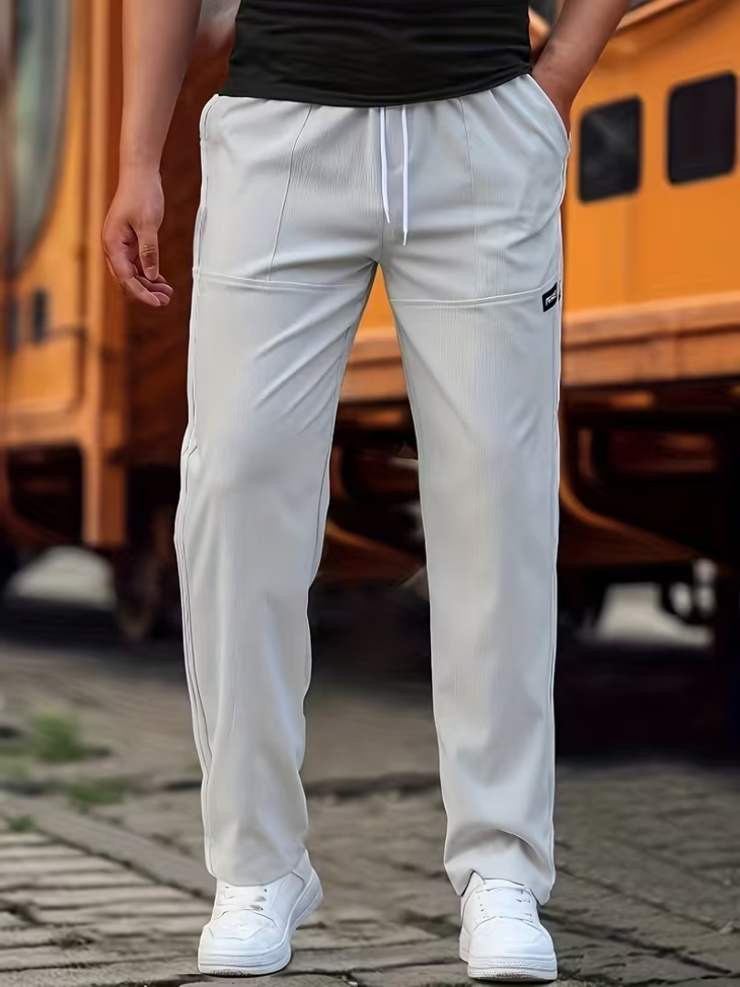 Mitchell | Casual Straight Leg Pants