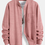 Long Sleeve Stand Collar Shirt