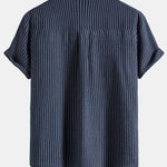 Striped Henley Shirts
