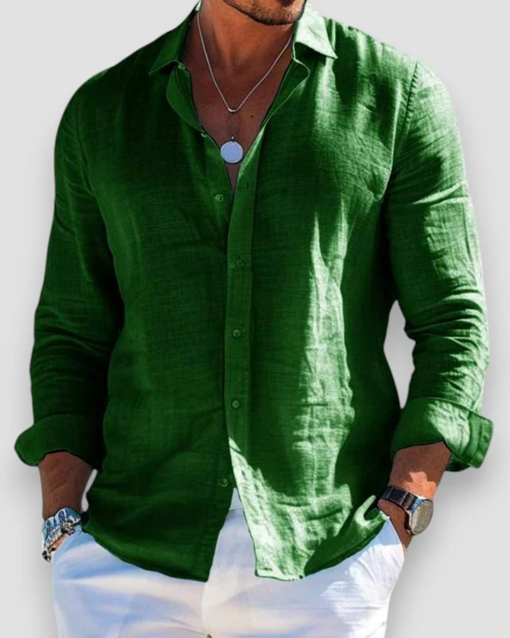 Neil | Casual Long Sleeve Shirt