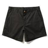 Geometry Textured Cuban Shirt & 3" Chino Shorts Set