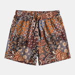 Paisley Patchwork Print Shirt & Shorts Set